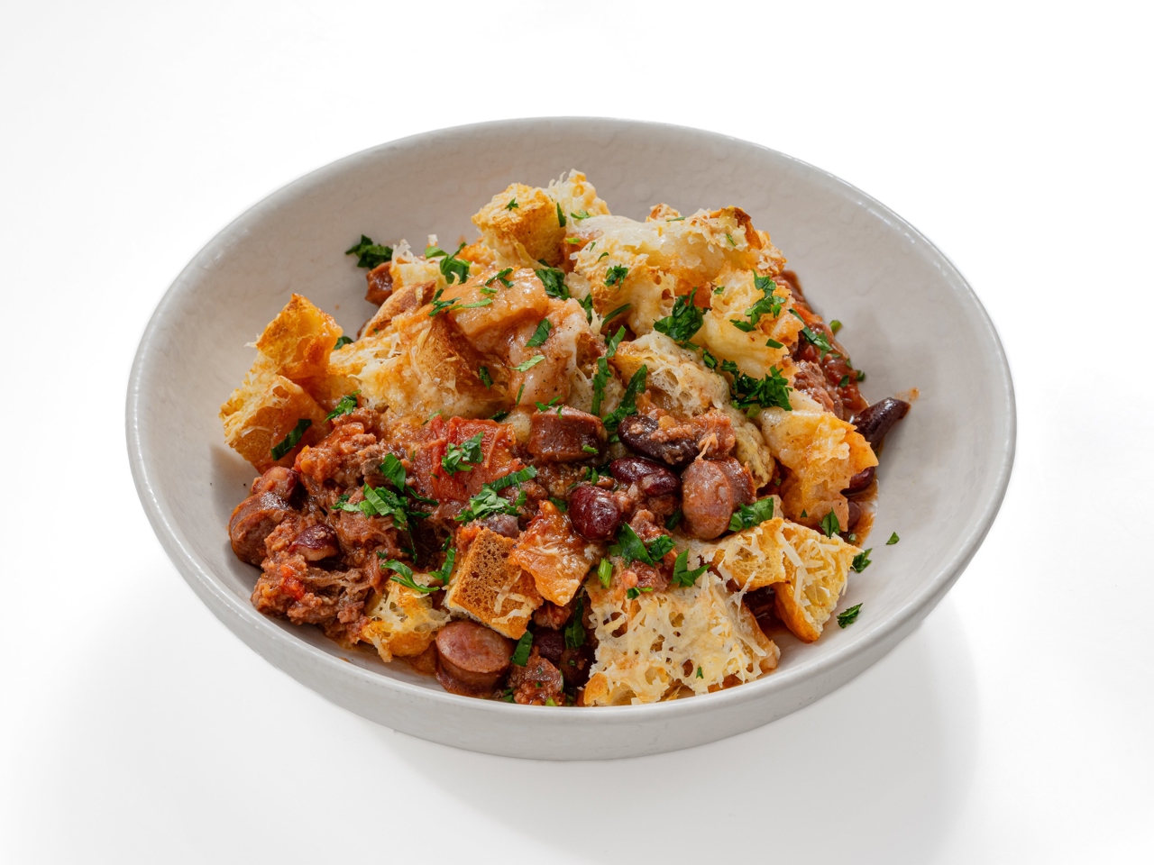 Quick Cassoulet with Canned Beans