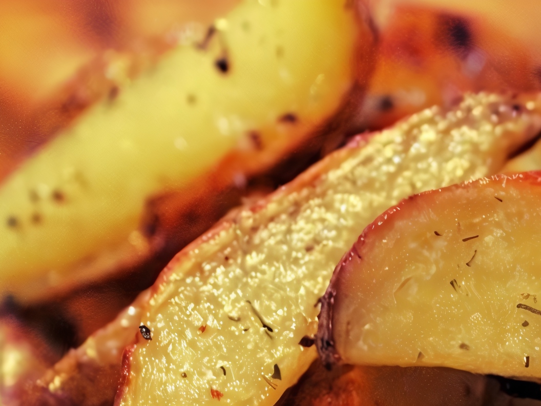 Baked Potato Wedges with Rosemary – World recipe