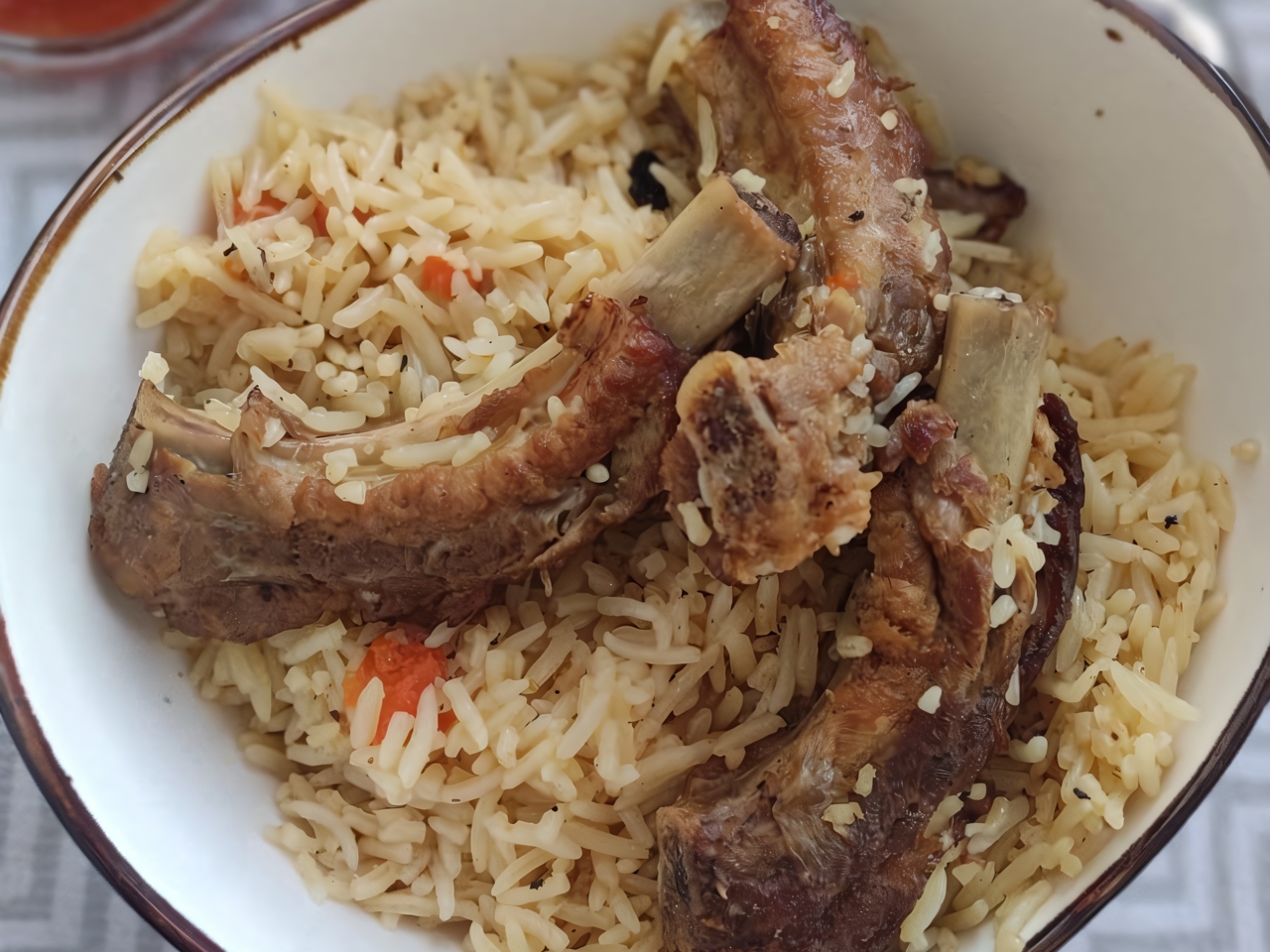 Pork Rib Pilaf