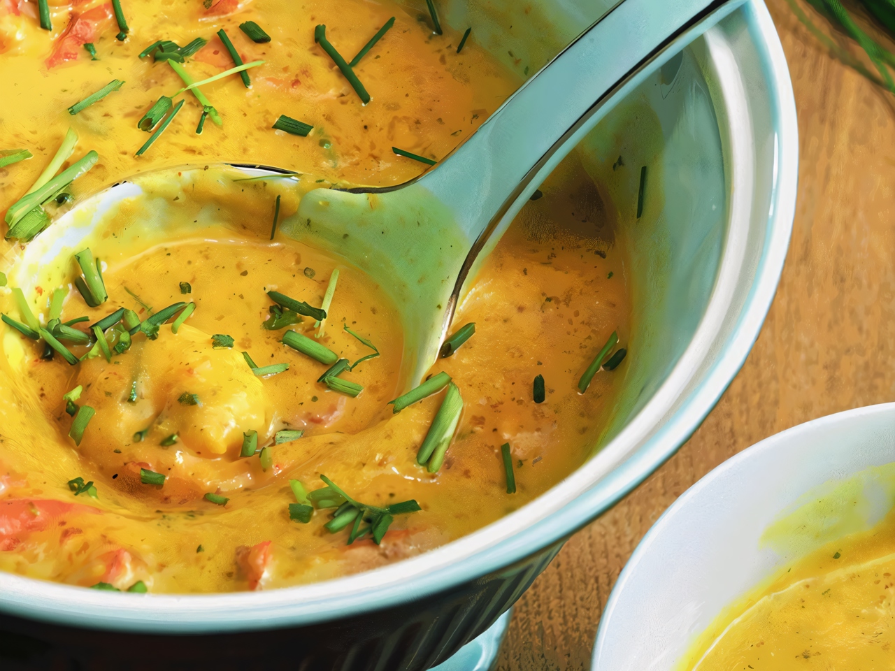 Pumpkin Soup with Curry Flavor