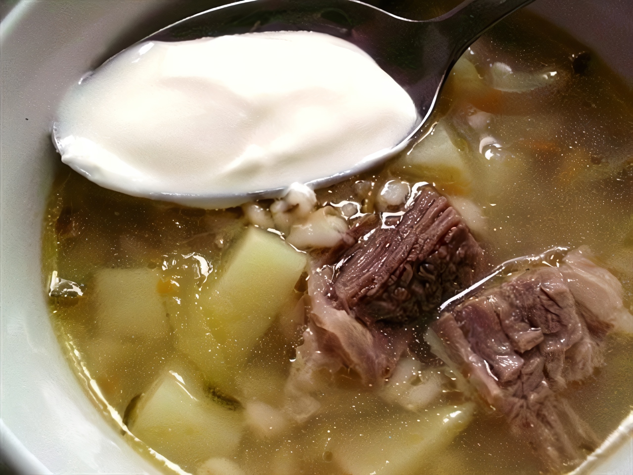 Beef Rassolnik – Russian recipe