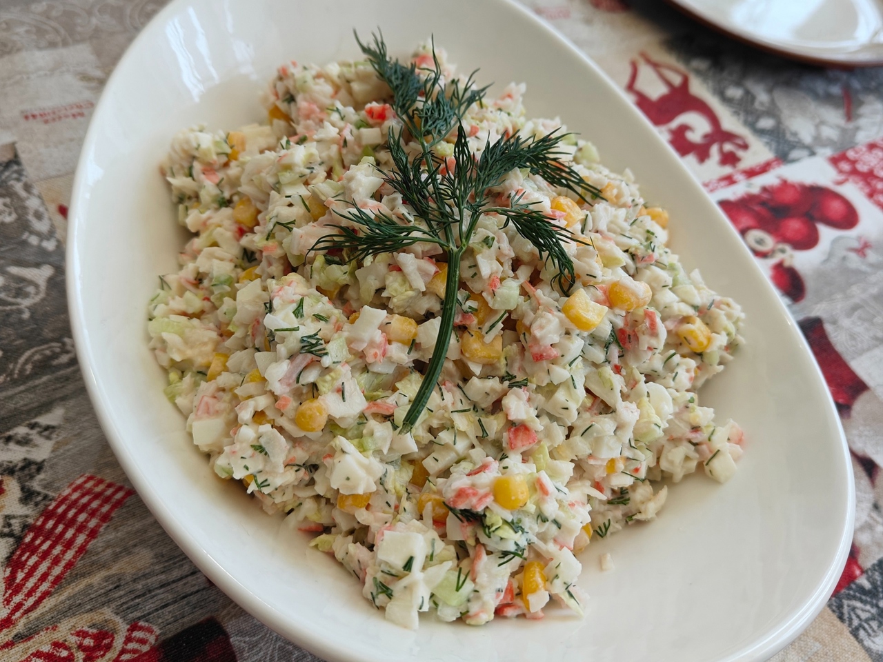 Crab Salad with Napa Cabbage