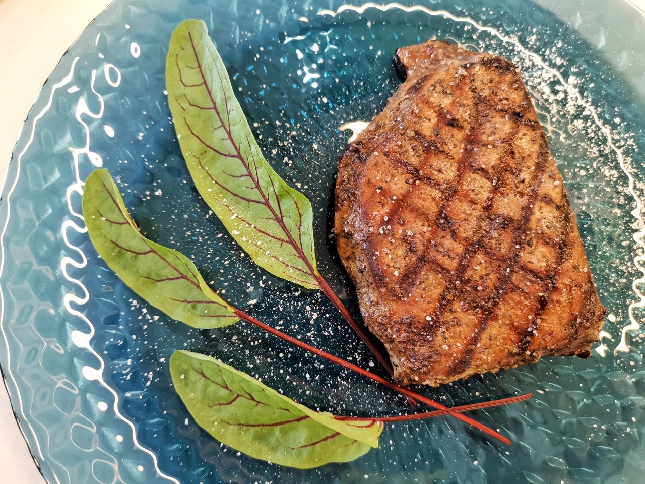 Spicy Veal Liver Steak