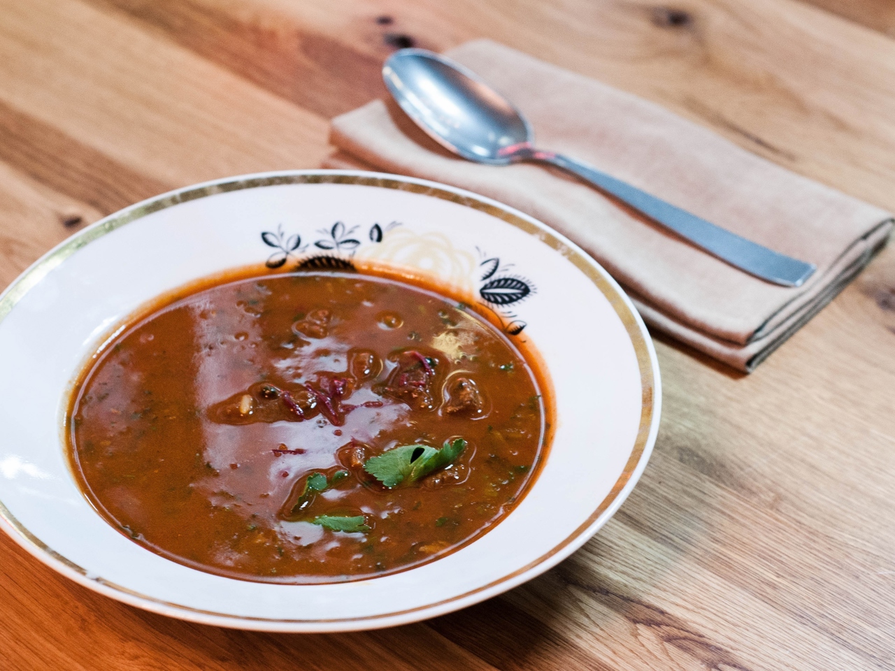 Kharcho with Smoked Salt