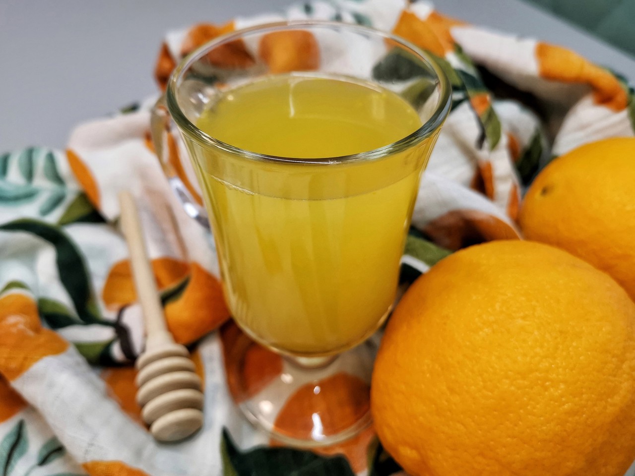 Ginger Lemonade with Sea Buckthorn