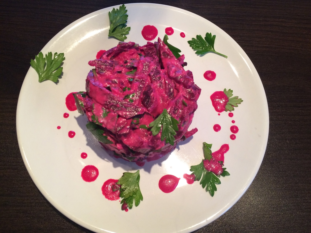 Beet Salad with Ricotta – Italian recipe