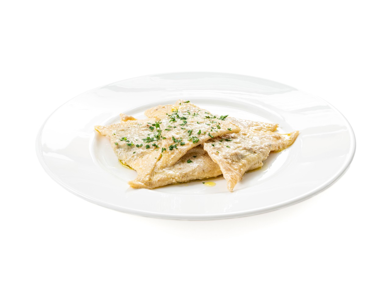 Ligurian Pansotti with Walnut Sauce