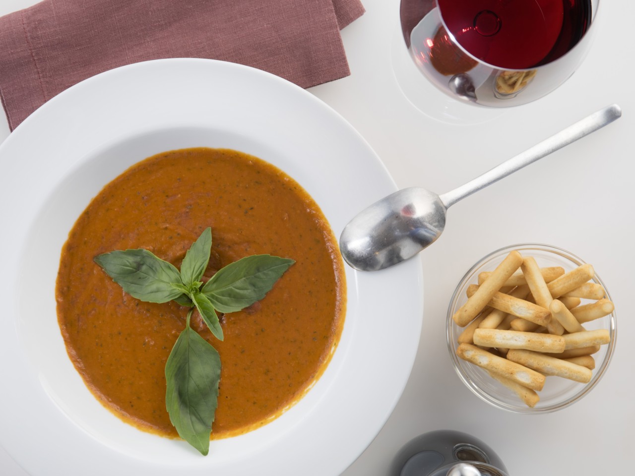 Pappa al Pomodoro with Basil