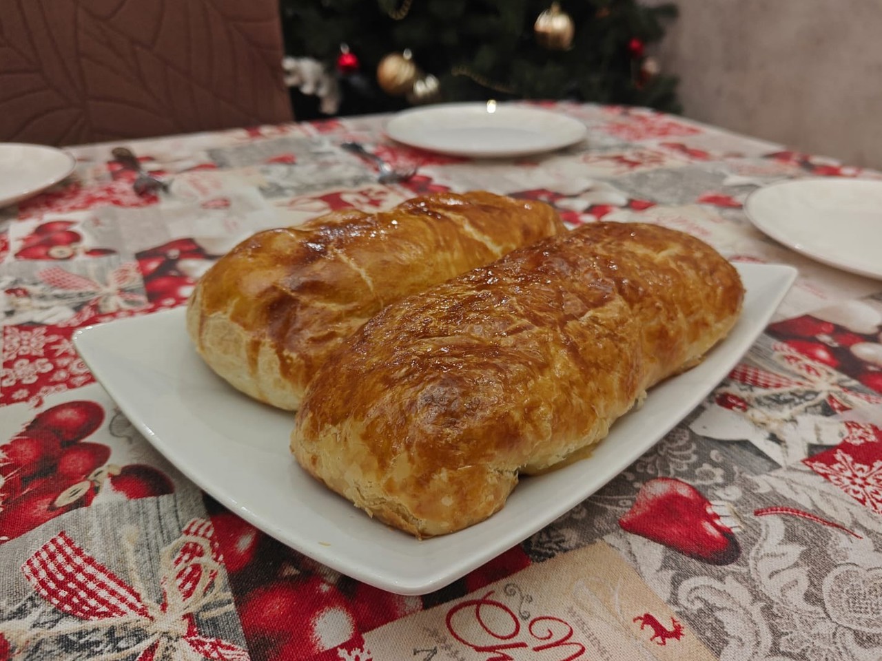 Chicken Fillet Roll in Puff Pastry