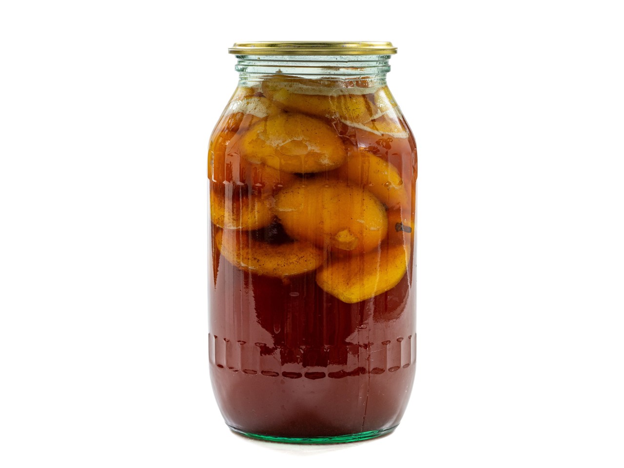 Nectarines in Spiced Wine