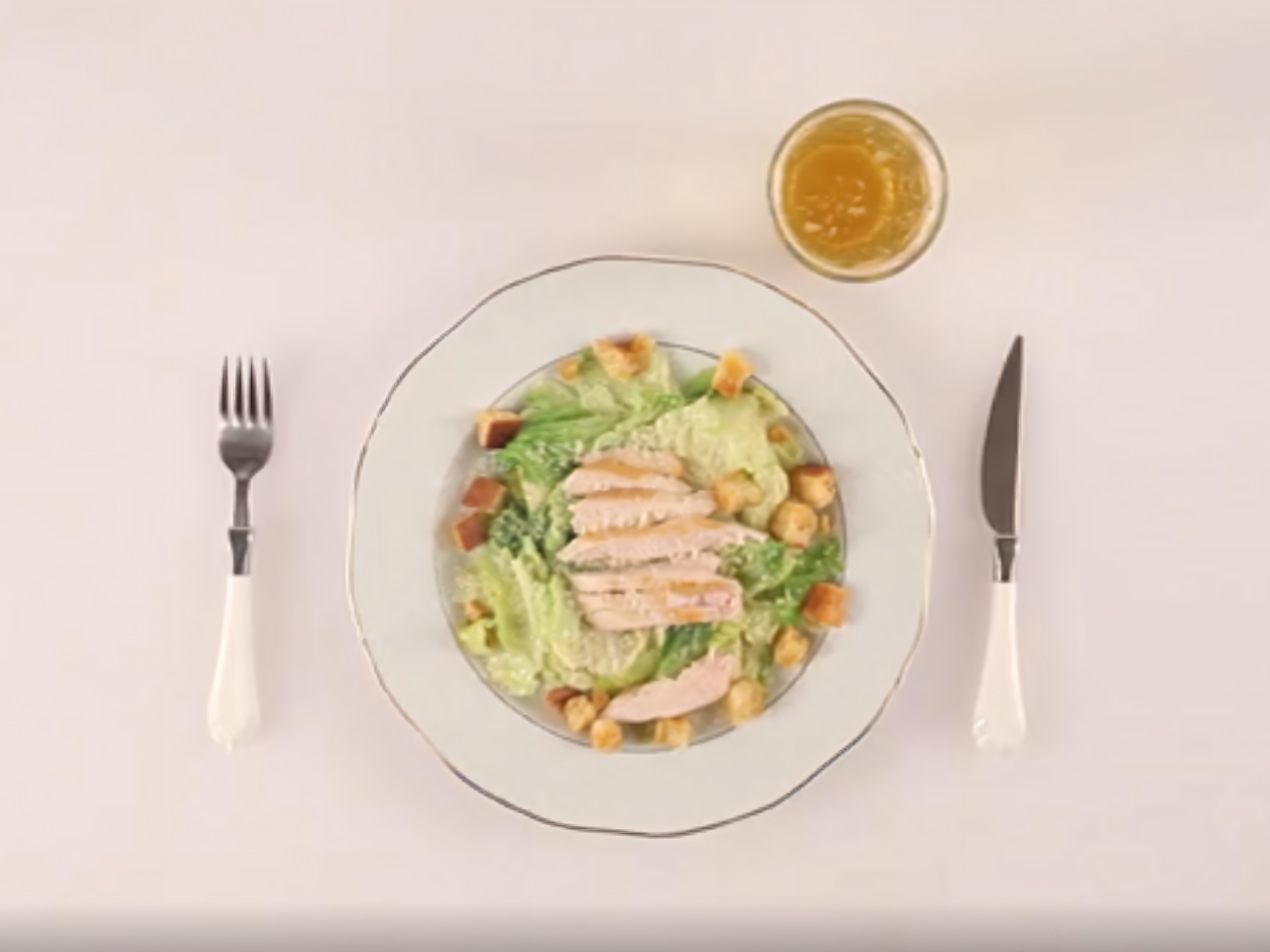 Caesar Salad with Chicken