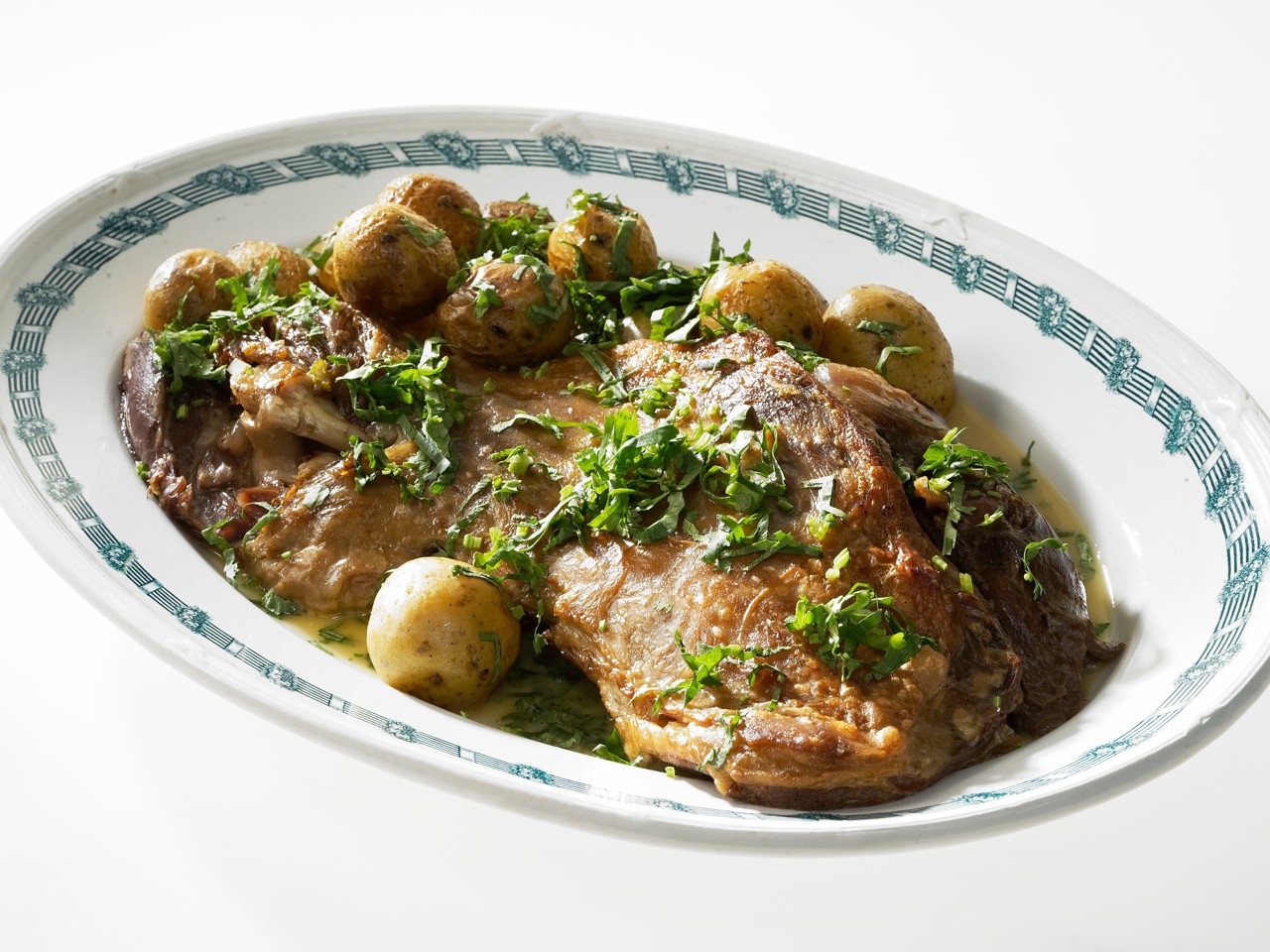 Oven-Roasted Leg of Lamb