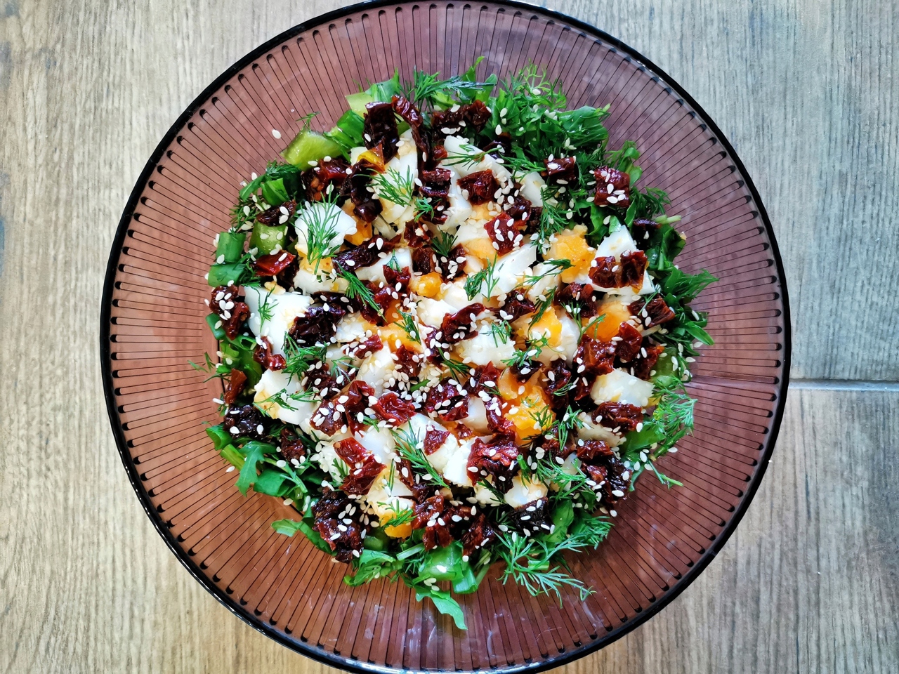 Egg Salad with Sun-Dried Tomatoes