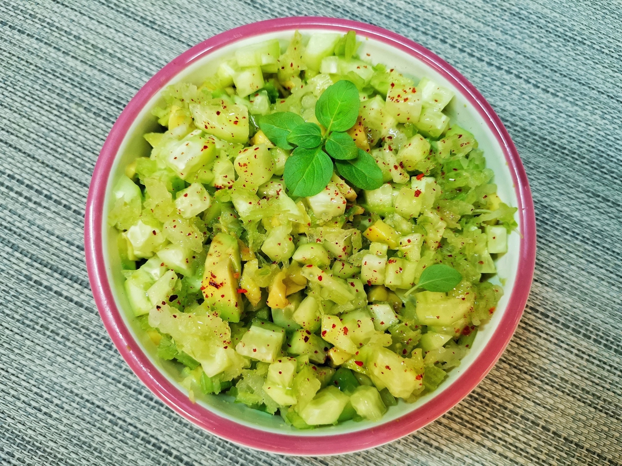 Green Salad with Thistle Oil