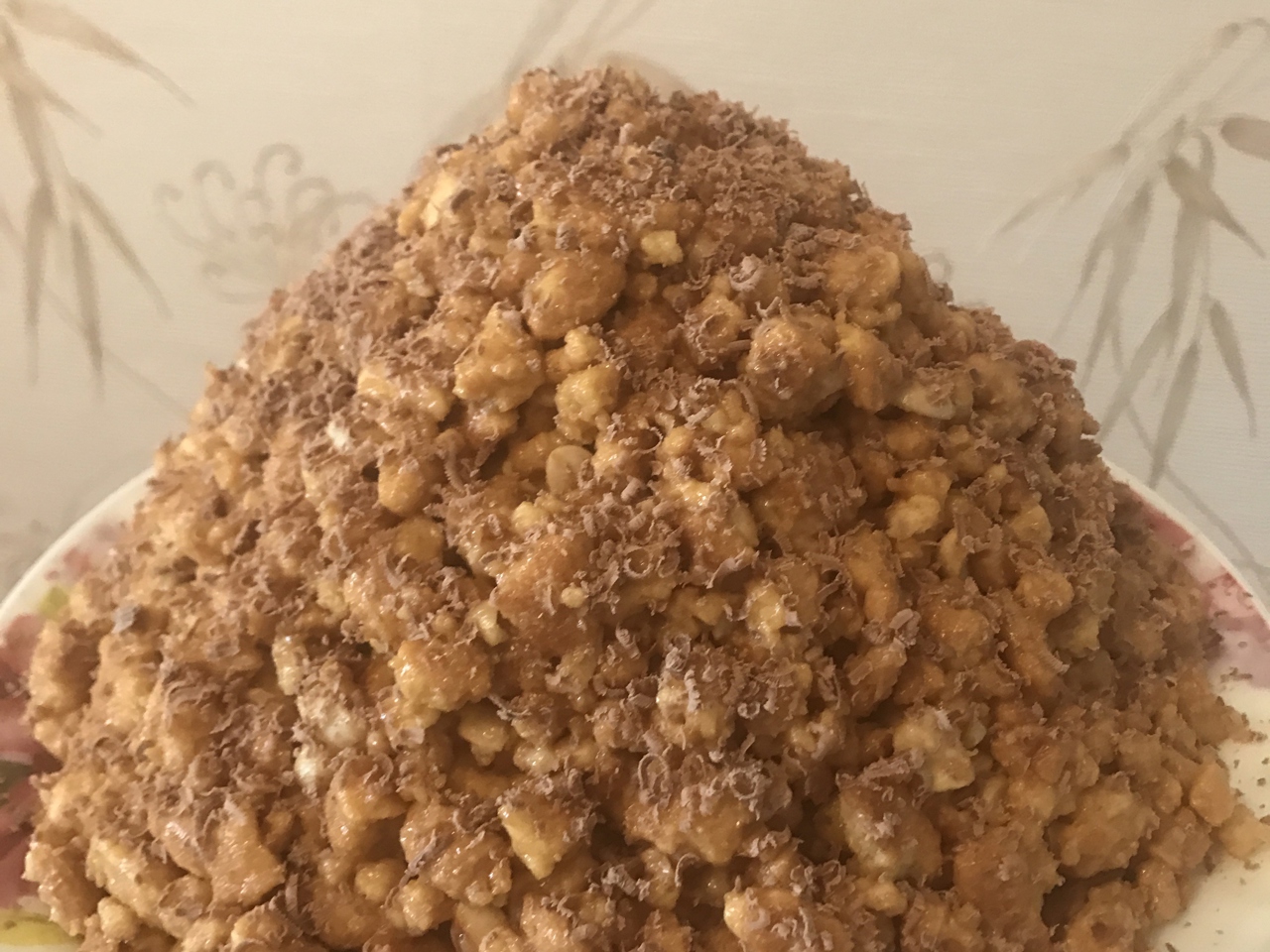 Ant Hill Cake with Condensed Milk – Russian recipe