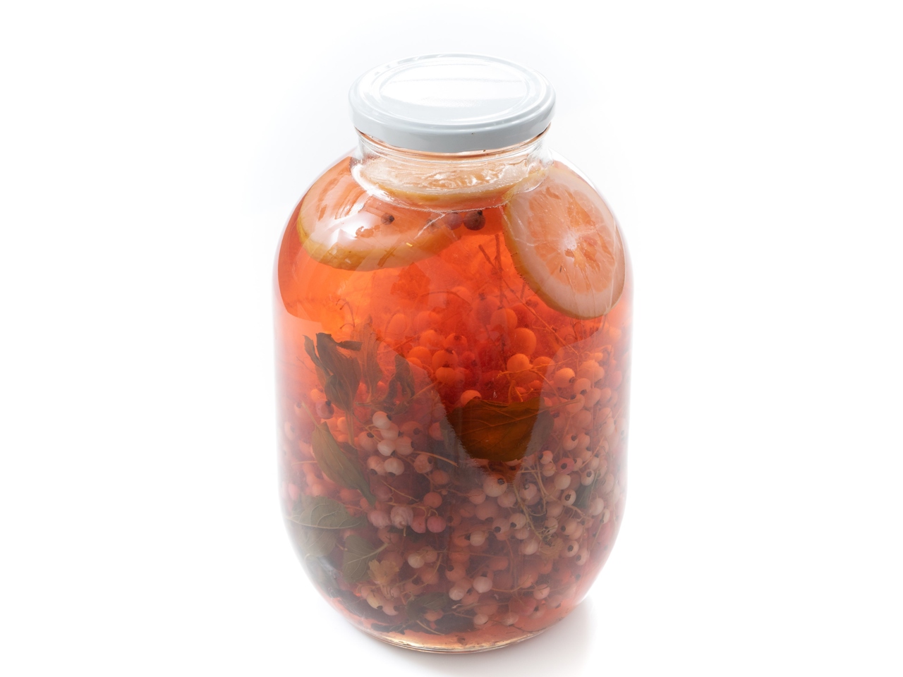 Winter Currant Mojito Compote
