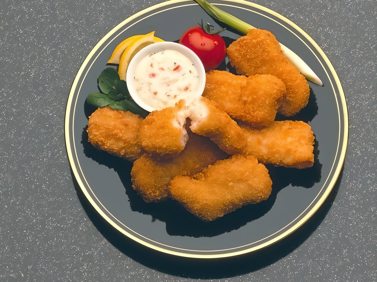 Fish Sticks with Yogurt