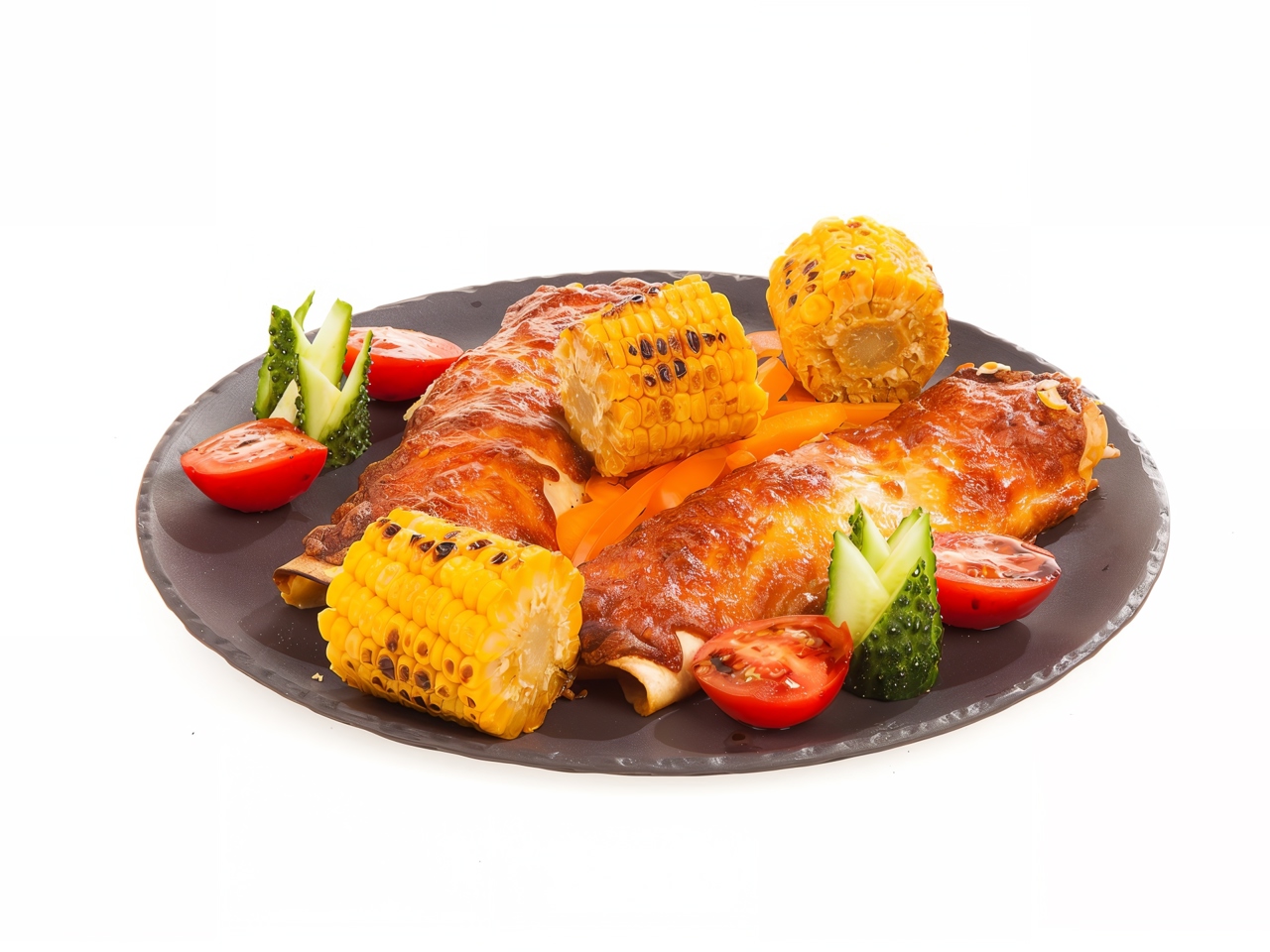 Enchilada with Cottage Cheese and Chicken