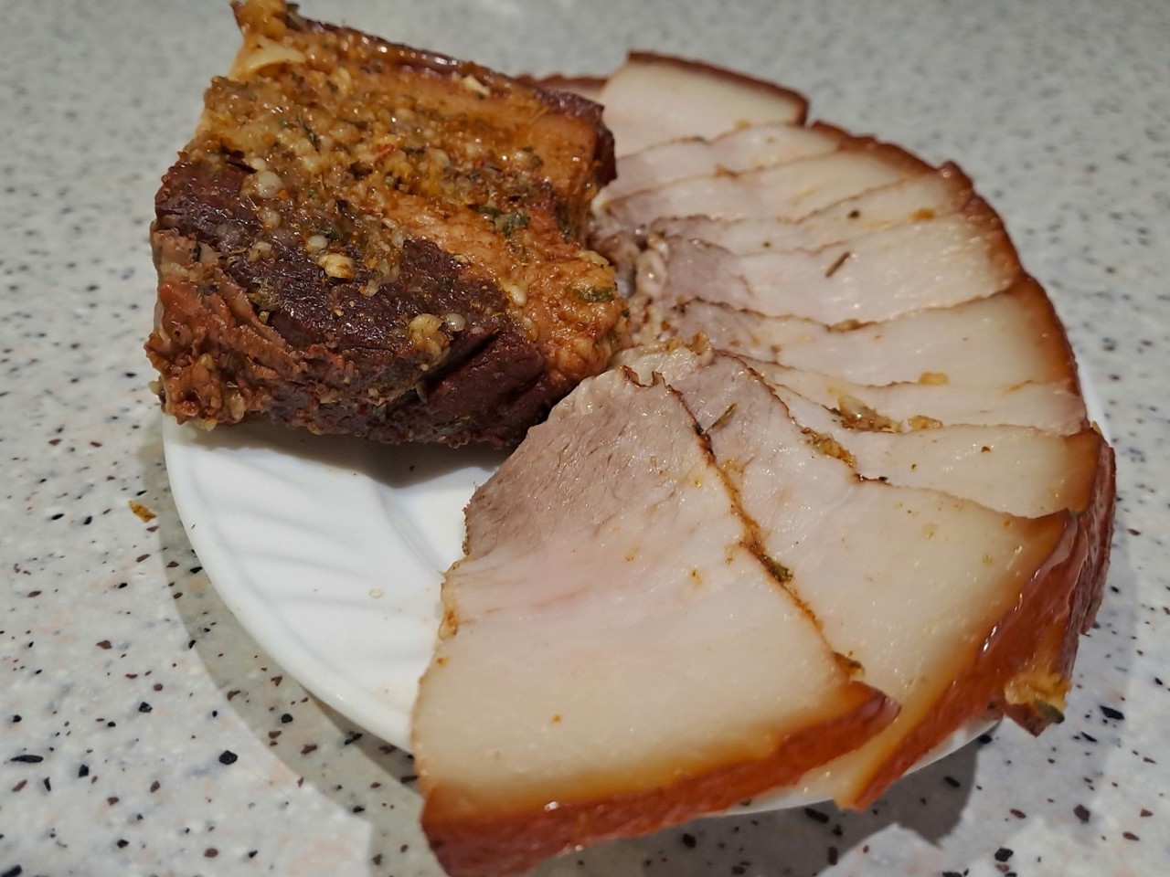 Boiled Pork Fat in Onion Peel