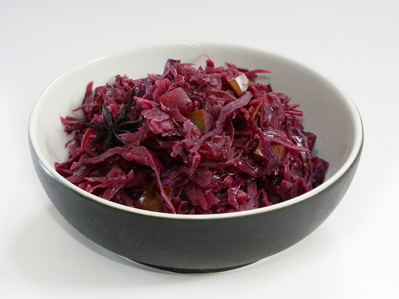 Red Cabbage Braised with Apple