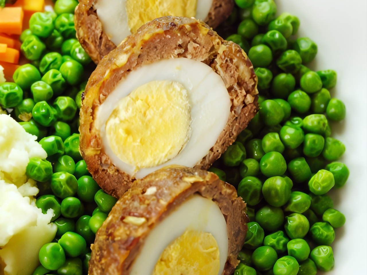 Scotch Eggs with Pork Sausage