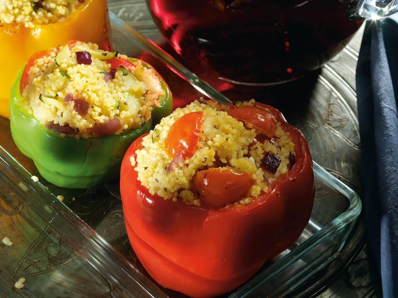 Stuffed Peppers with Couscous