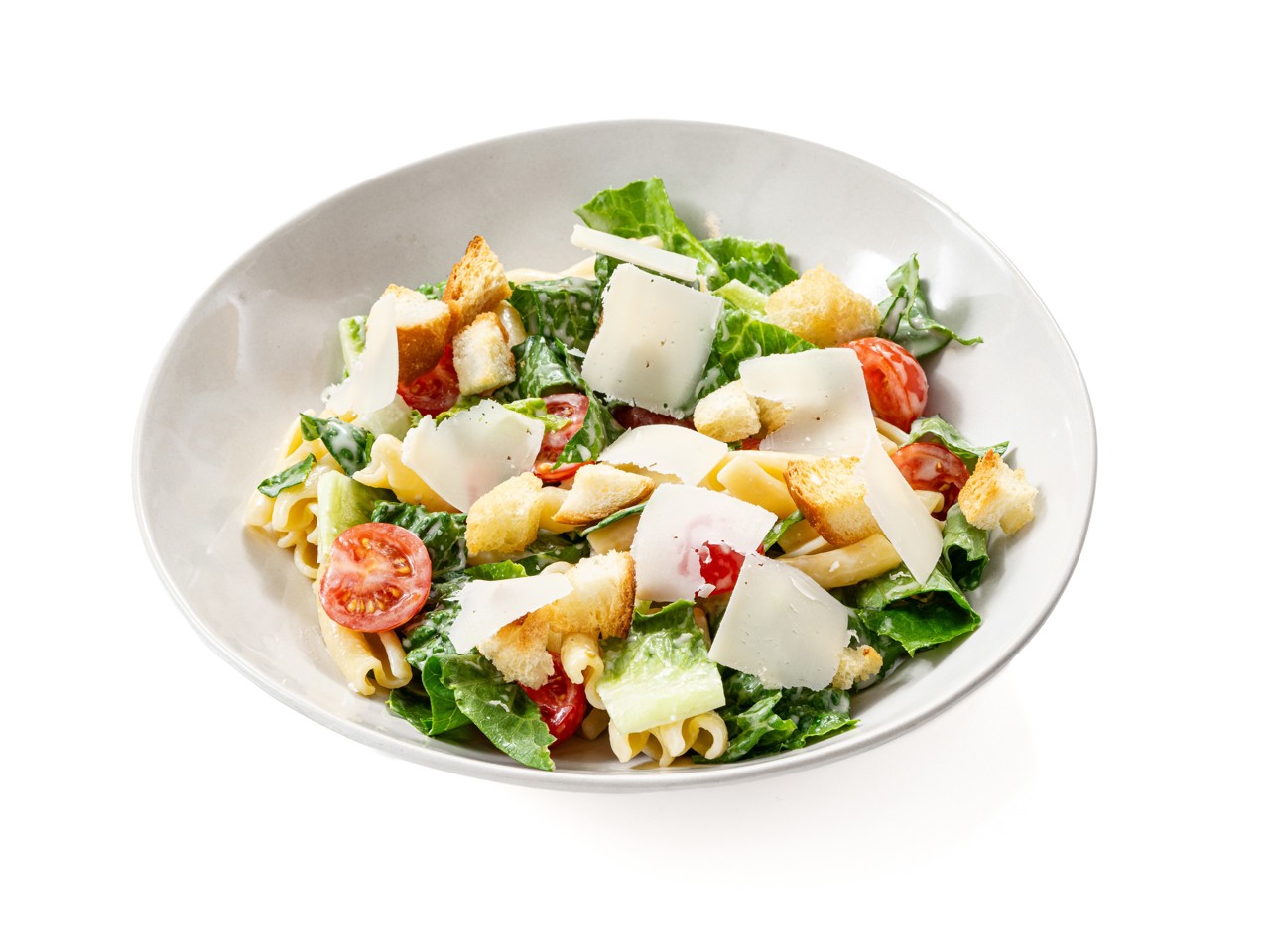 Caesar Salad with Pasta