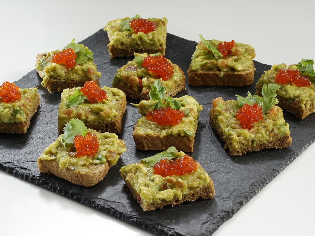 Avocado Toast with Caviar – Author's recipe