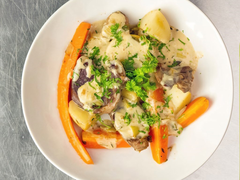 Braised Lamb with Vegetables