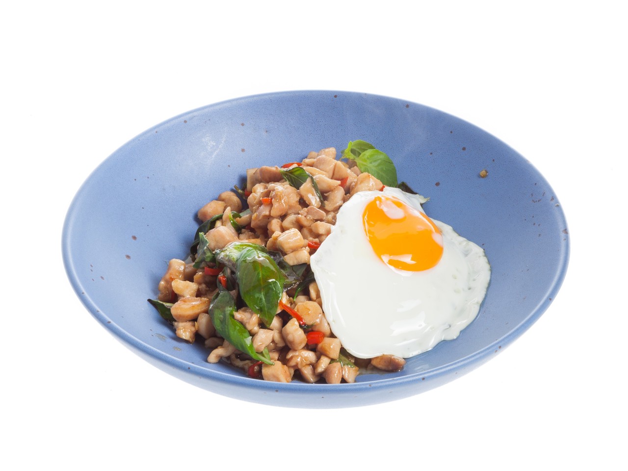 Thai Fried Chicken Pad Krapow