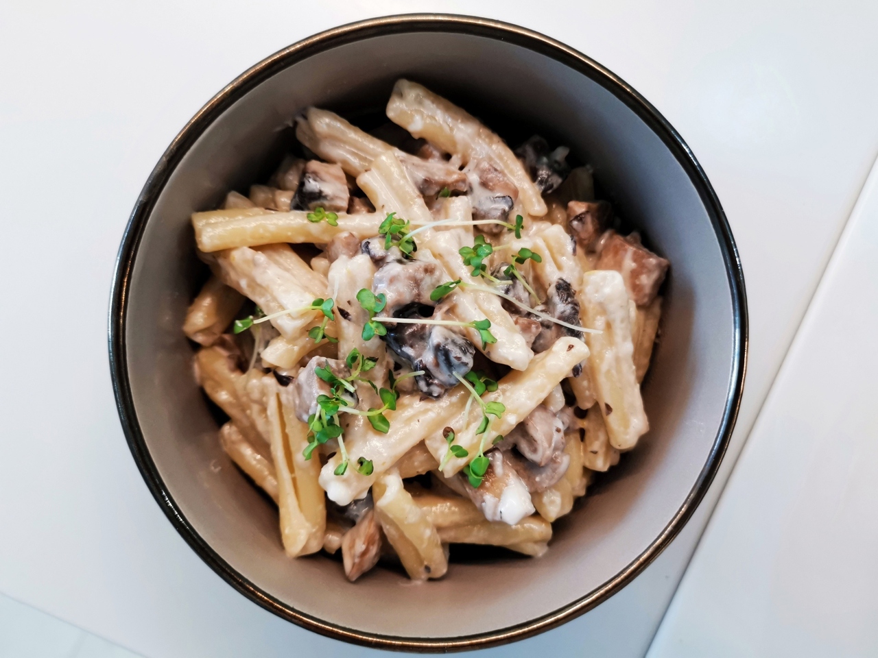 Cavatelli Pasta with Mushrooms