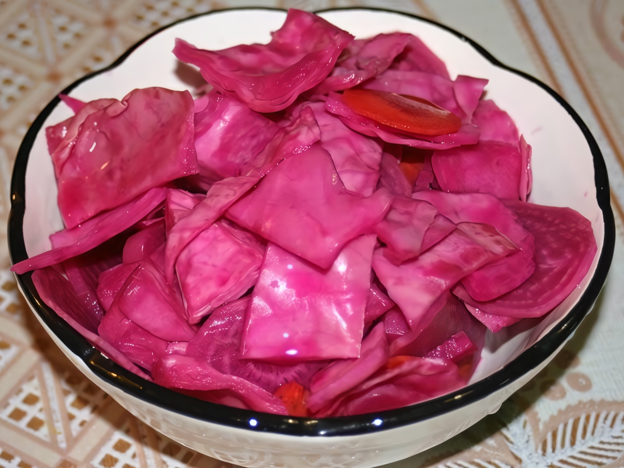 Quick Pickled Cabbage – Russian recipe