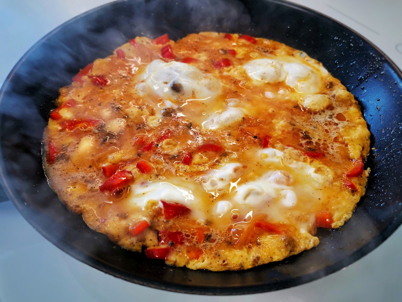 Spicy Eastern-Style Scrambled Eggs