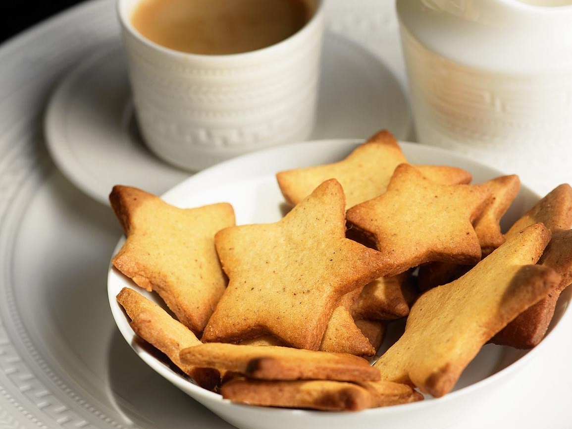 Gingerbread Cookies with Vanilla Sugar