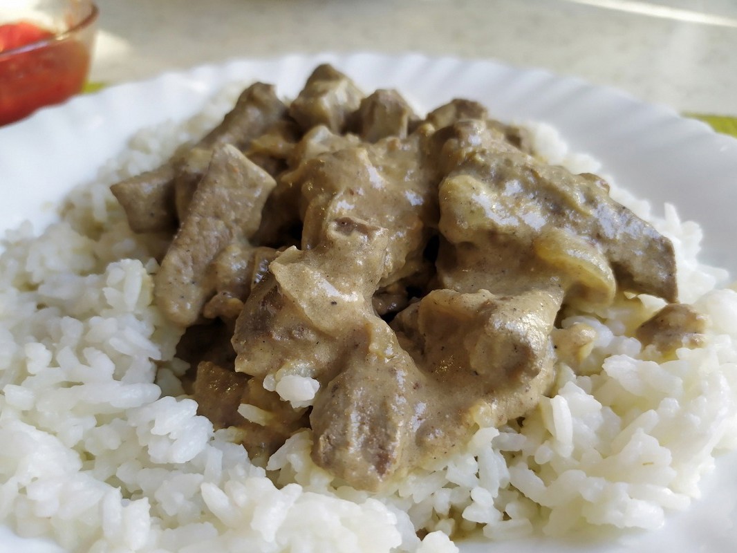 Beef Stroganoff with Beef Liver – World recipe