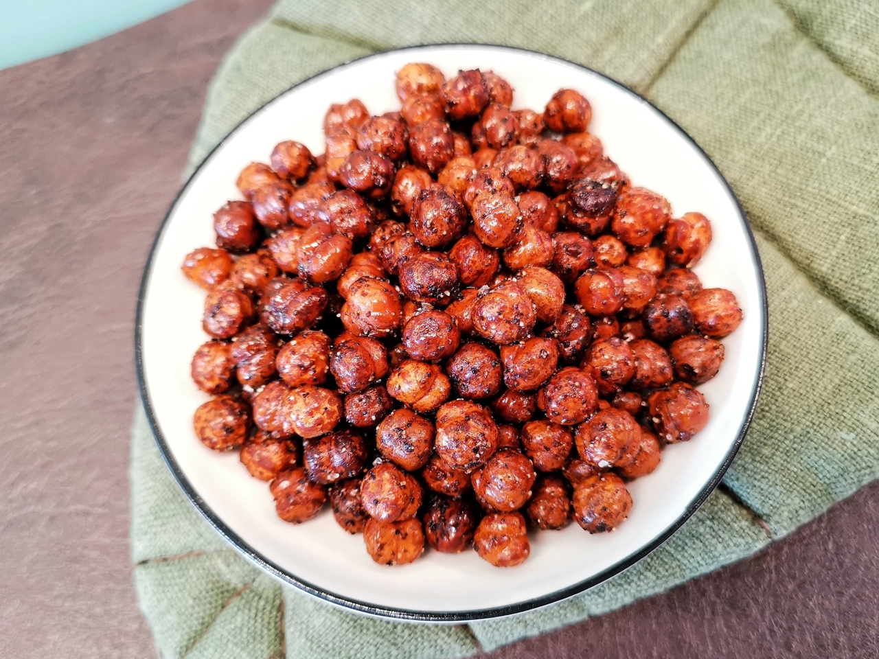 Crispy Chickpeas in the Oven