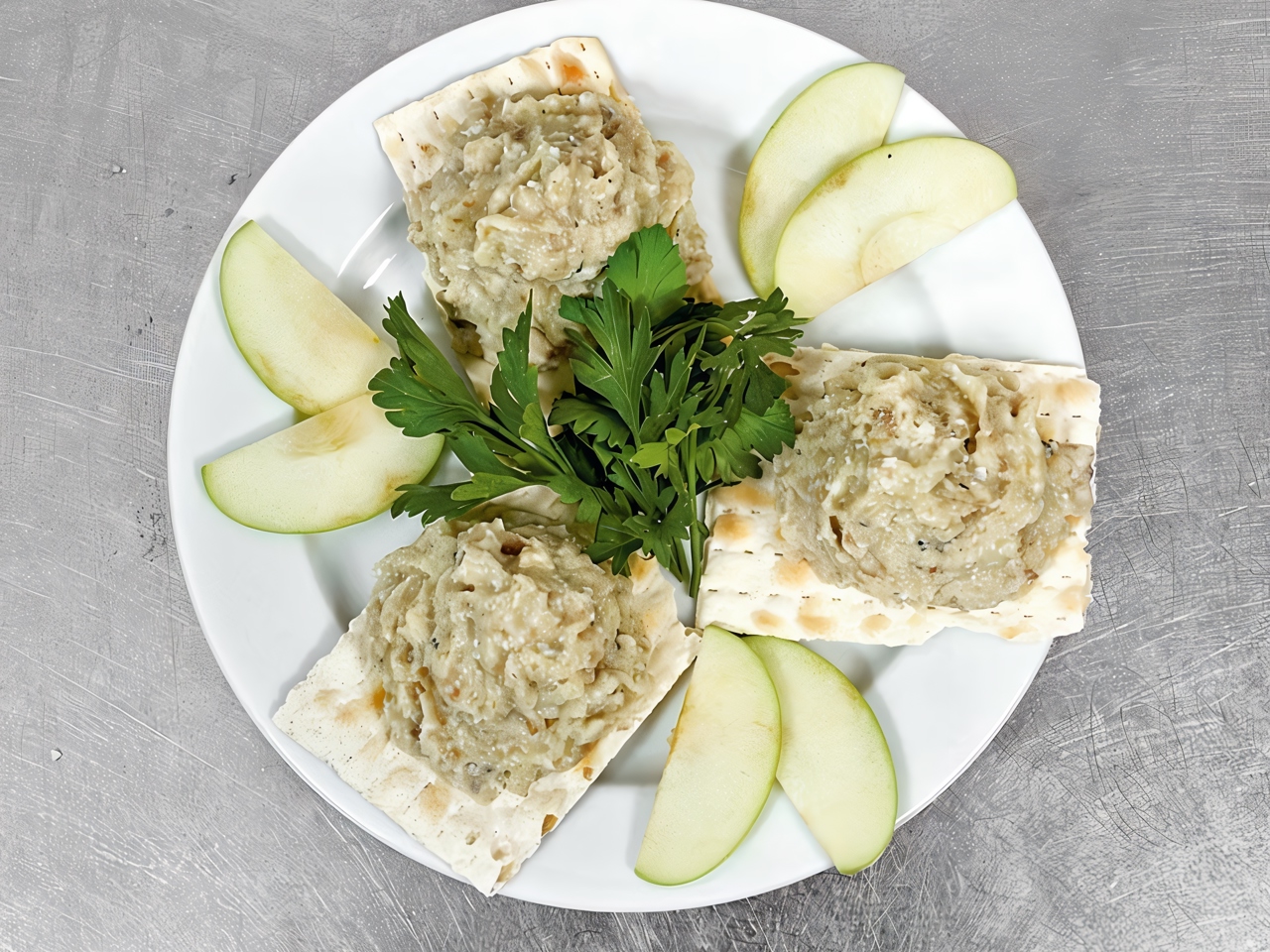 Herring Spread with Matzo