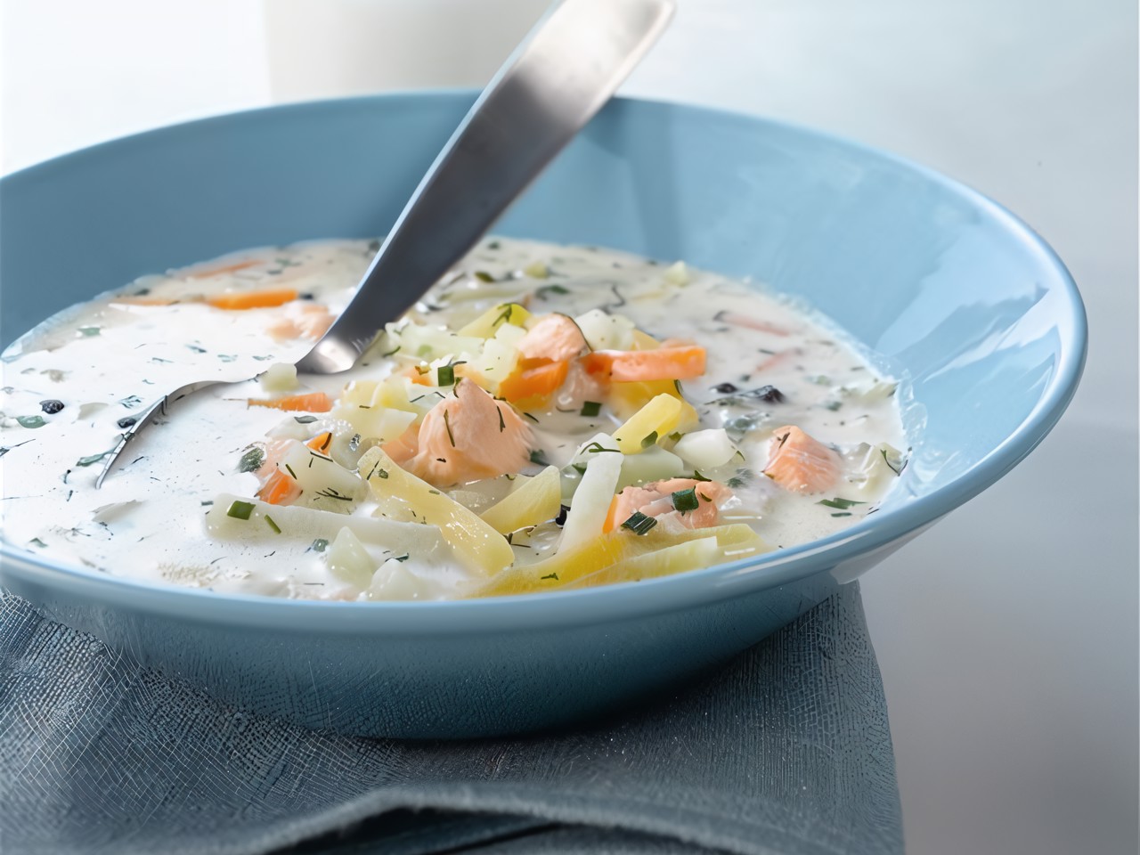 Finnish Fish Soup "Creamy Lake"