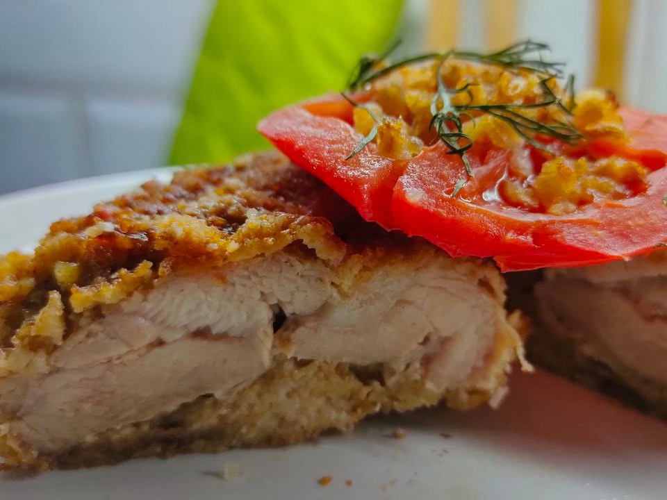 Turkey Cutlets in Breadcrumbs