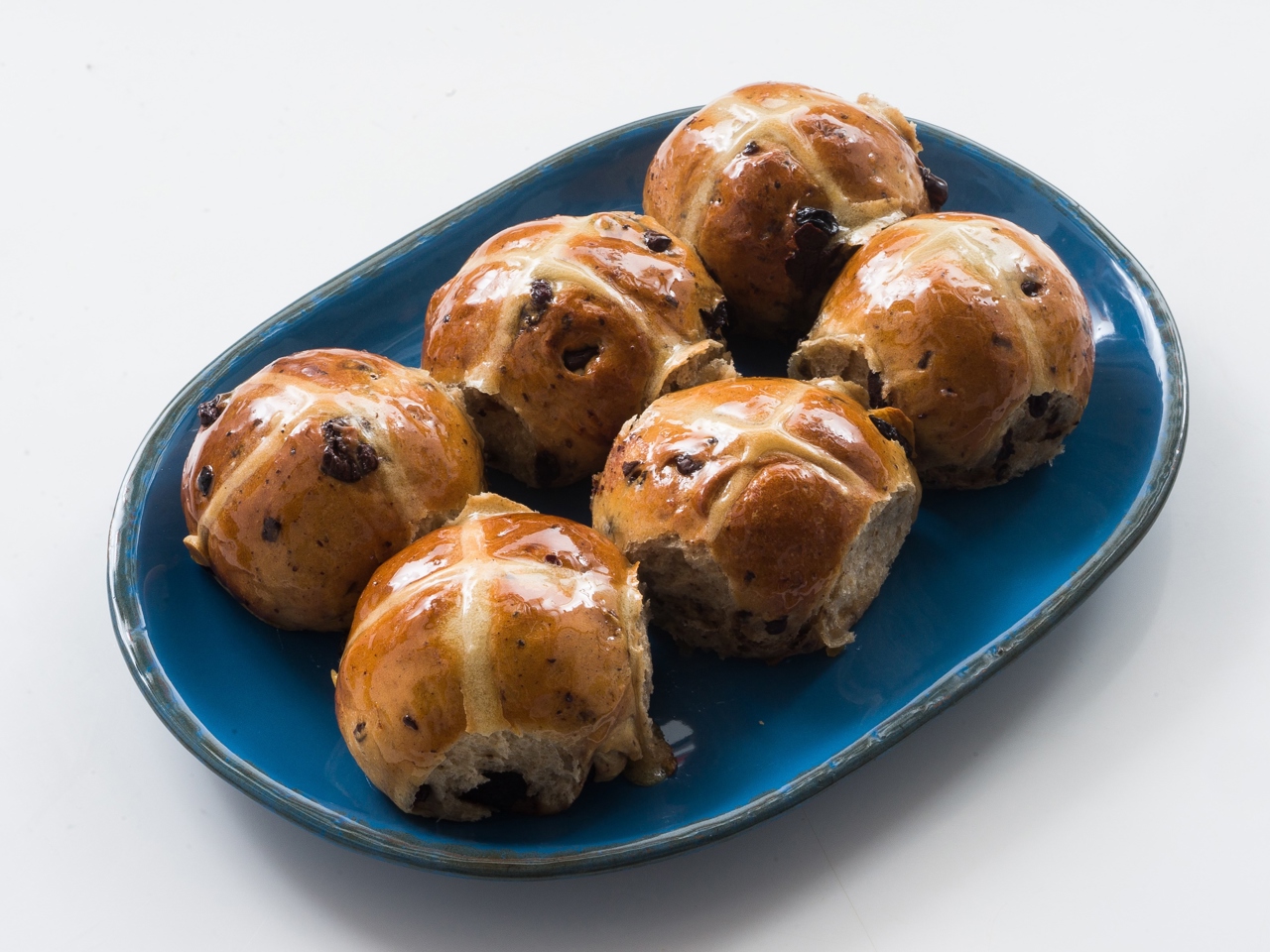 Easter Buns with a Cross