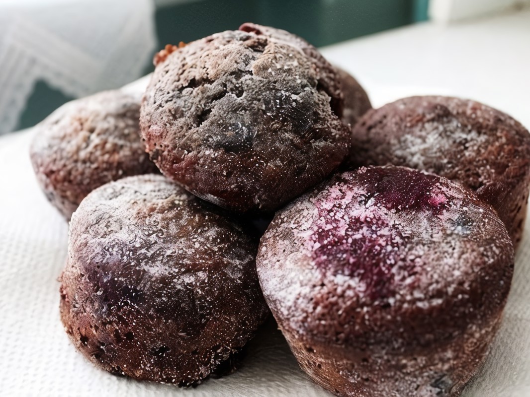 Blackcurrant Muffins – Italian recipe