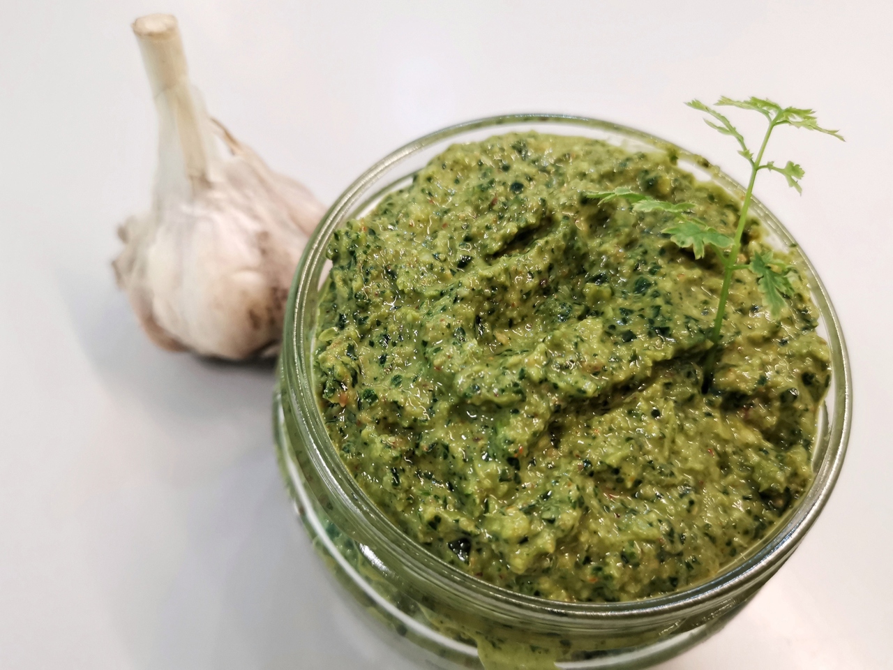 Kale and Arugula Pesto