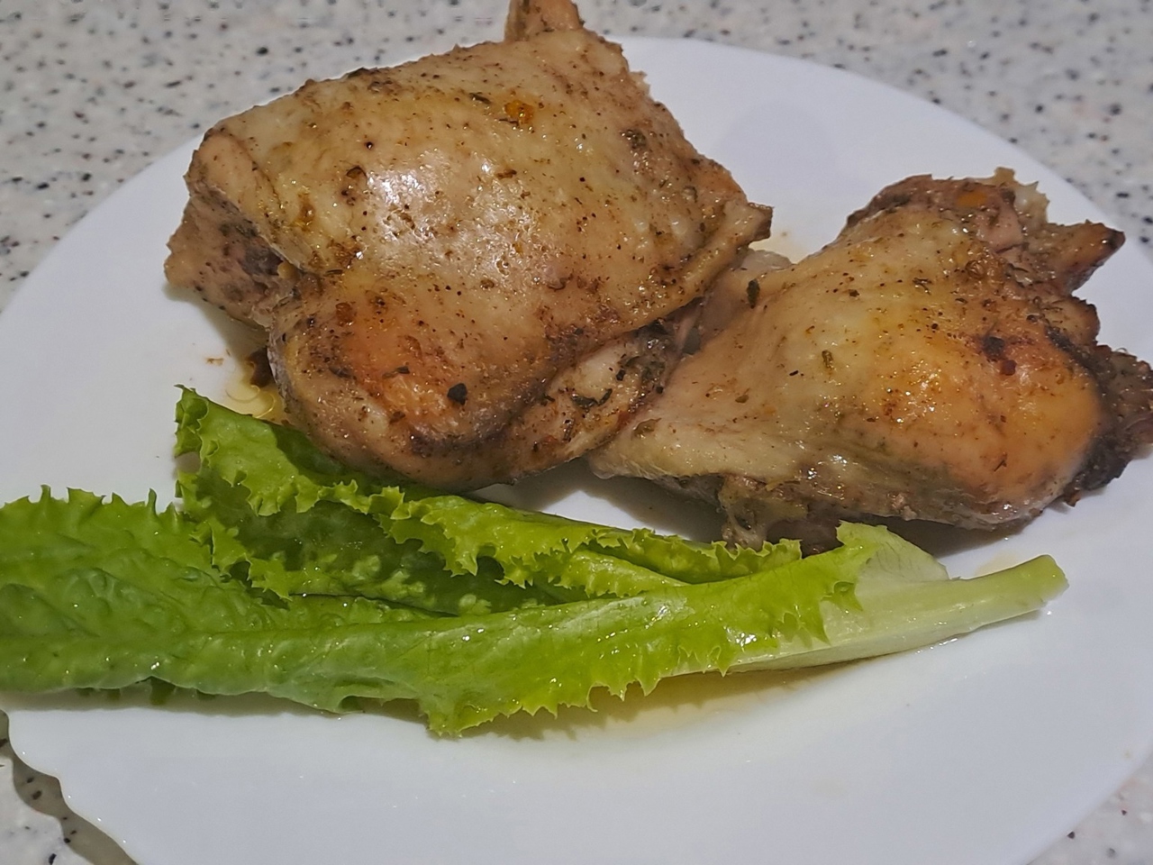 Juicy Baked Chicken Thighs