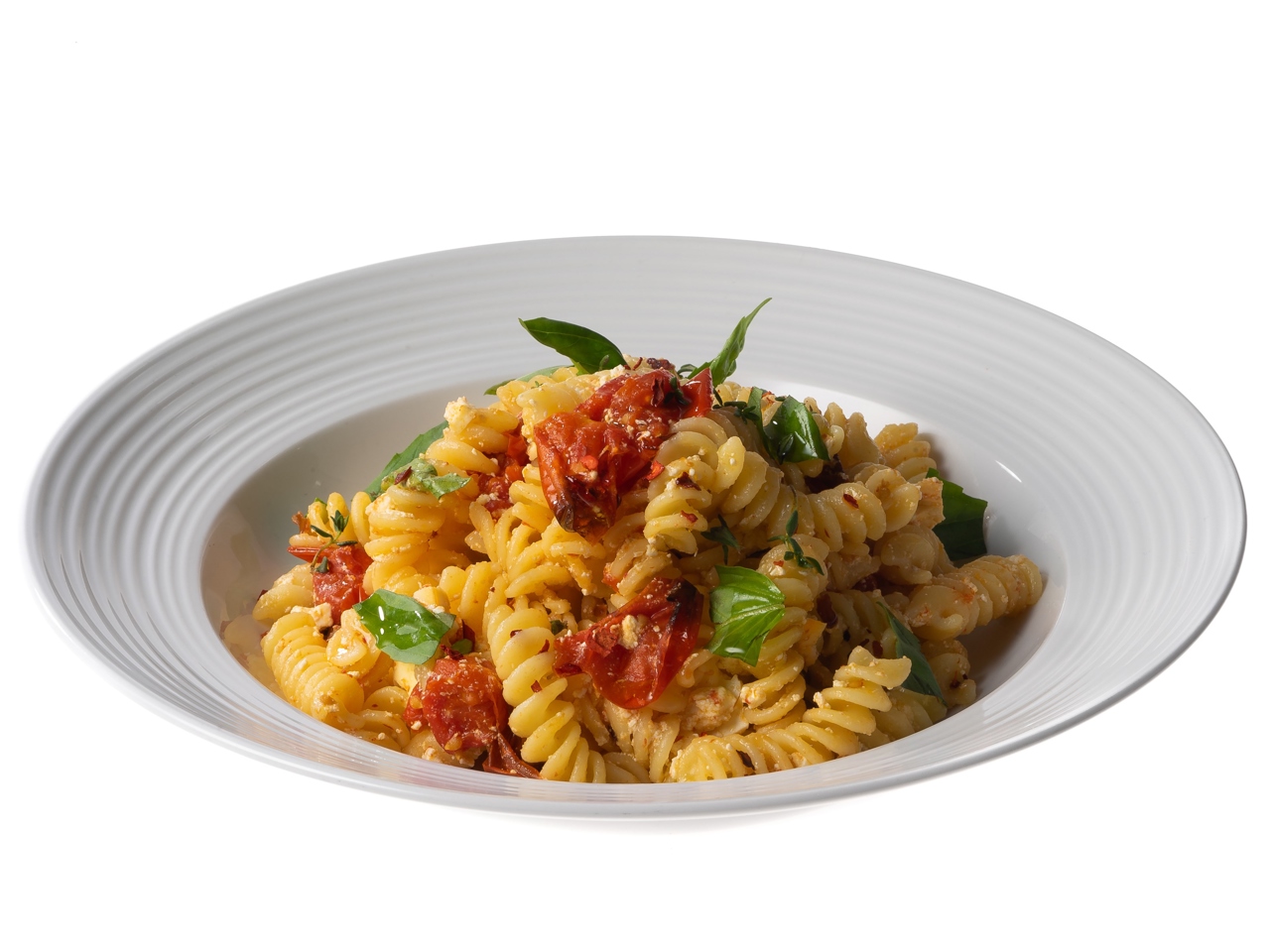Pasta with Feta and Cherry Tomatoes