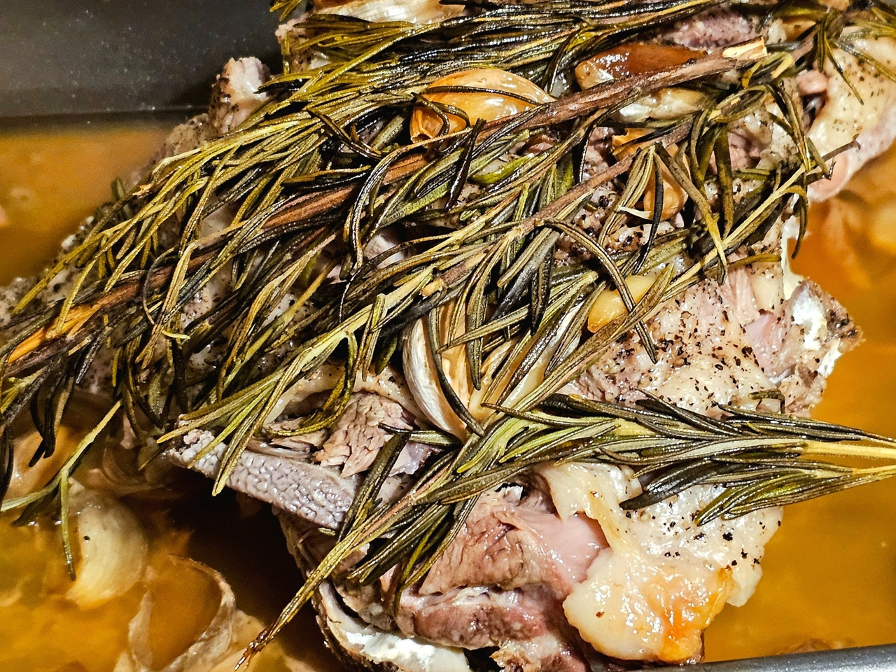 Lamb Roasted with Rosemary