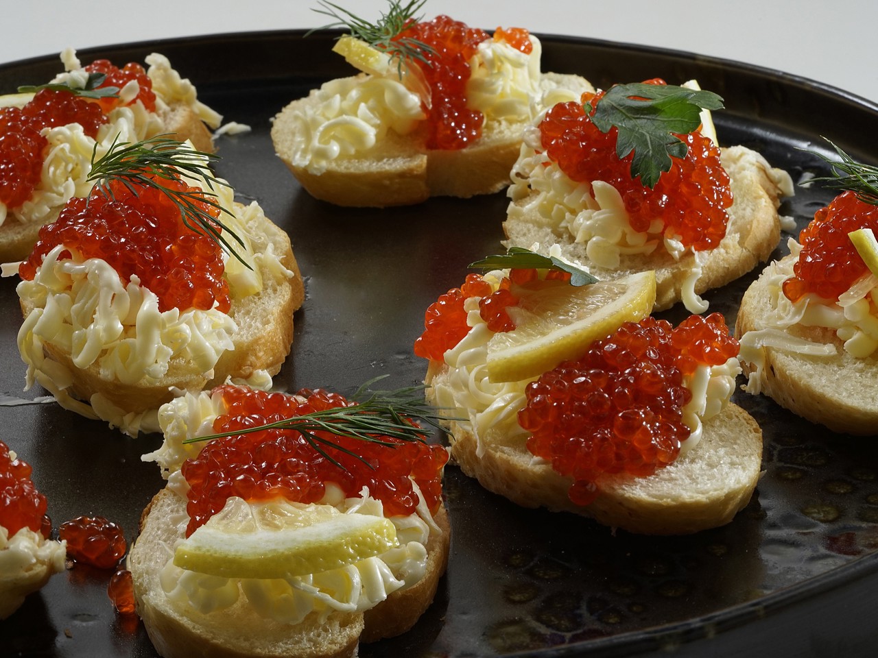 Caviar Sandwich from the 'City Bistro' Recipe