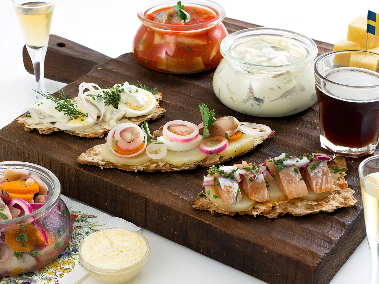 S.O.S: Herring, Cheese, and Snaps