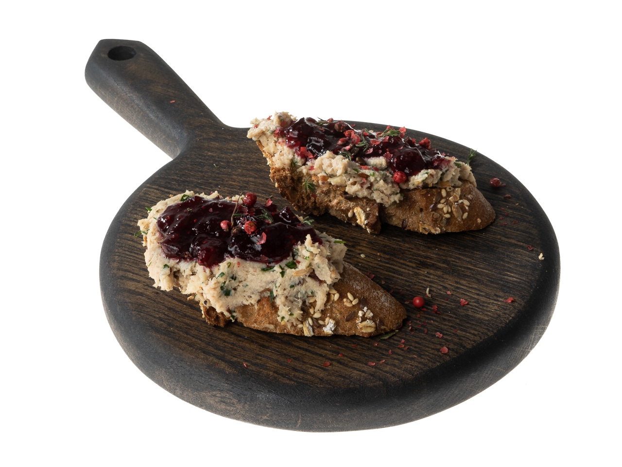 Bruschetta with Chicken Rillettes