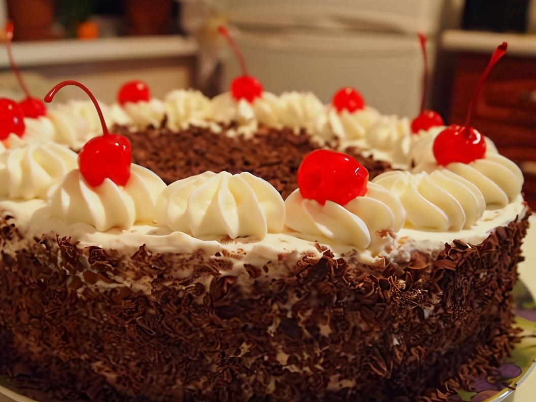 Black Forest Cherry Cake – German recipe