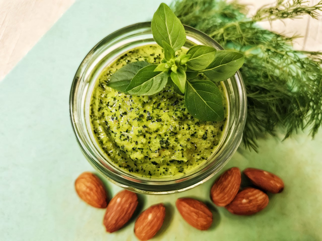 Three Nut Pesto Sauce